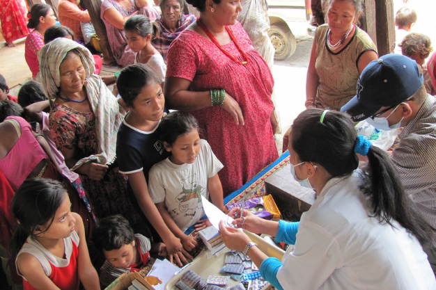 Kids area with educational materials